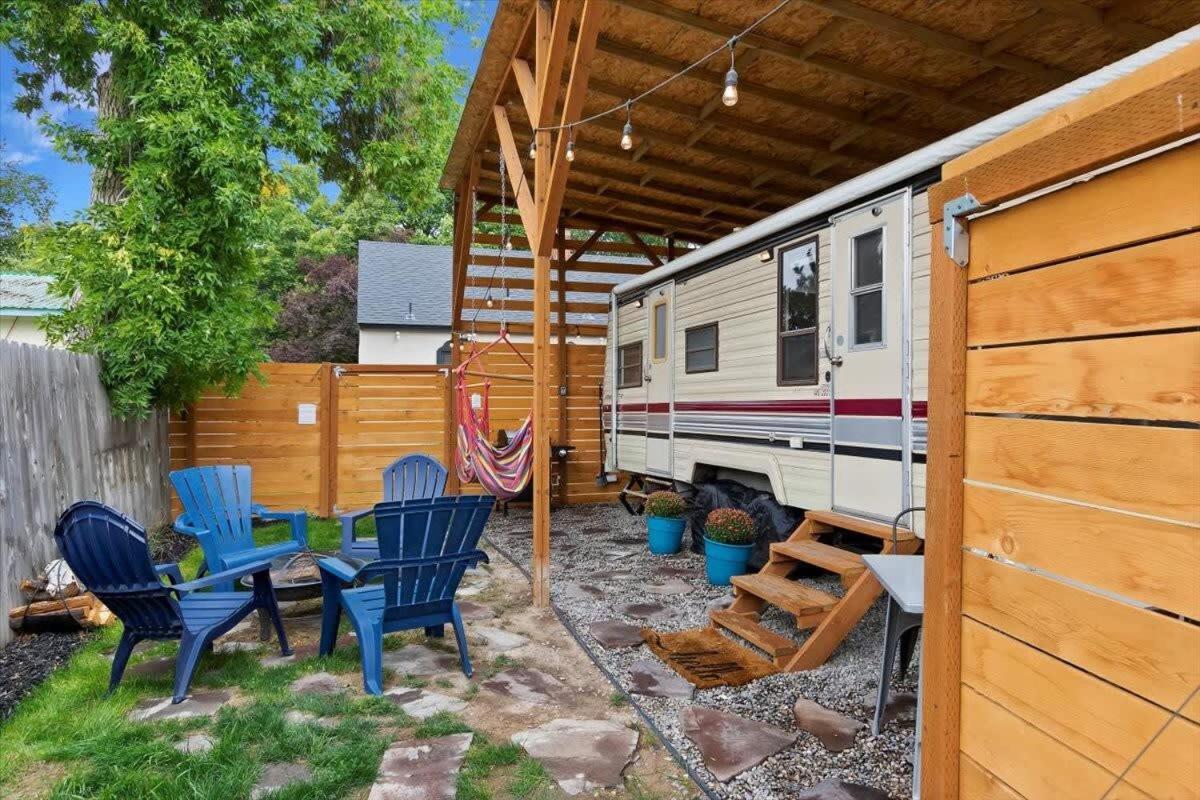 #Stayinmydistrict Twin Falls Backyard Glamper Eksteriør billede